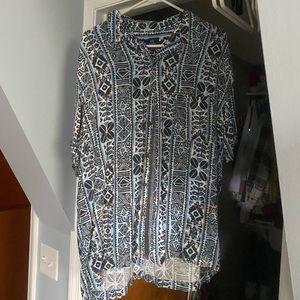 Men’s Hawaiian button up